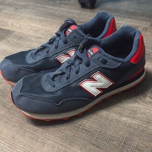 New Balance Kids' Sneakers in Navy and Red